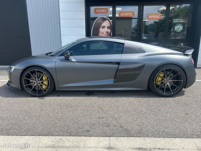 Audi R8 V10 PLUS 5.2 FSI 610CH QUATTRO S-TRONIC  Gris de 2015