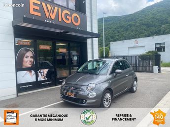  Voir détails -Fiat 500 1.2L 70CH LOUNGE TOIT PANORAMIQUE + COUR à  Le Versoud (38)