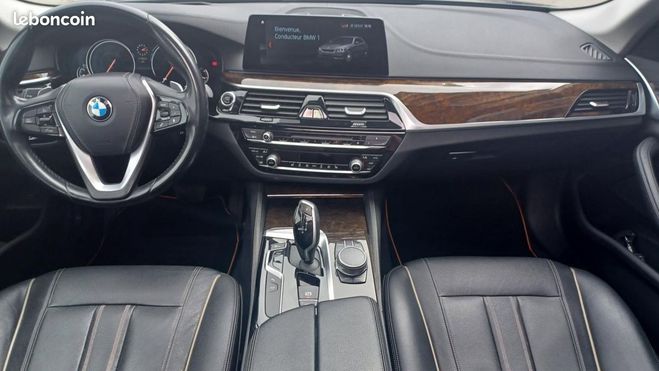 BMW Serie 5 3.0 530 D 265 LUXURY XDRIVE BVA Noir de 2017