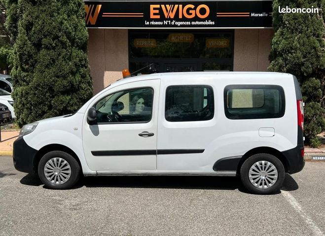 Renault Kangoo MAXI LONG 1.5 DCI 90CH Blanc de 2015