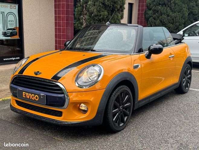 Mini One Cabrio 1.5 136CH COOPER Orange de 2017