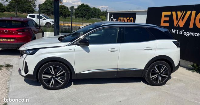 Peugeot 3008 1.6 180 ch GT PACK TOIT OUVRANT   SIEGES Blanc de 2021