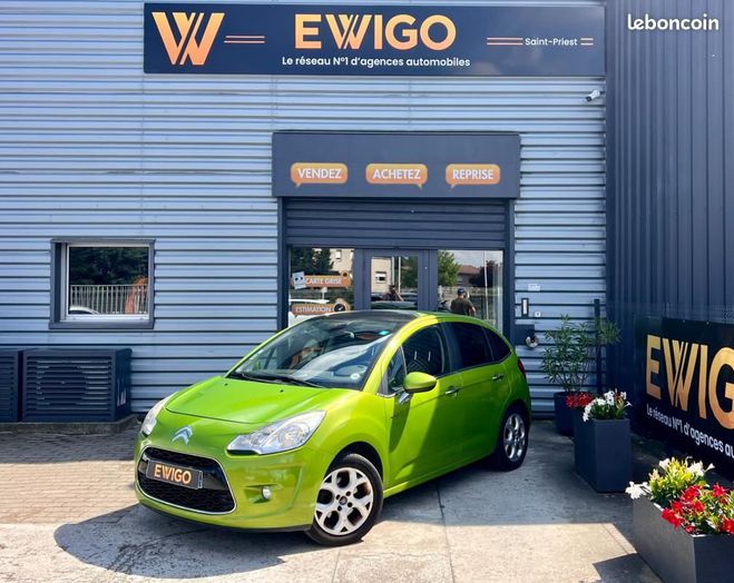 Citroen C3 1.6 hdi 112cv Airdream Exclusive BVM6 Pa Vert de 2010