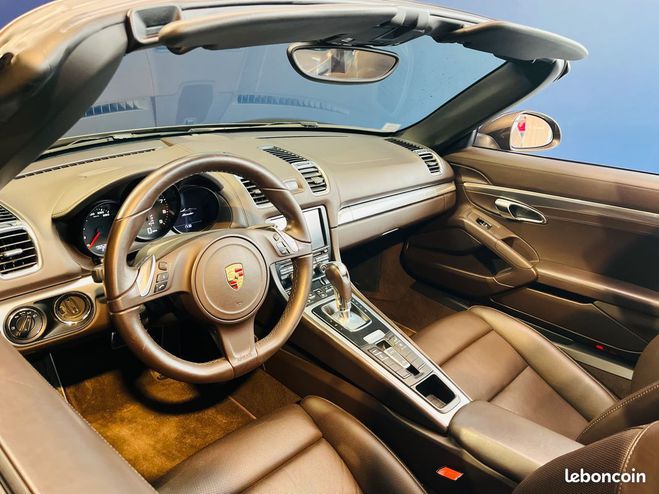 Porsche Boxster III (981) 2.7 265 PDK (Chocolat) Entreti Marron de 2012