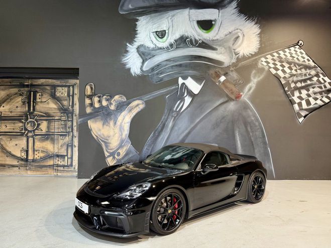 Porsche 718 spyder Boxster PDK 21K d'options Noir de 2021