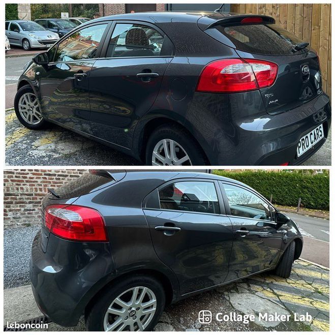 Kia Rio 1,2 crdi Marron de 2014