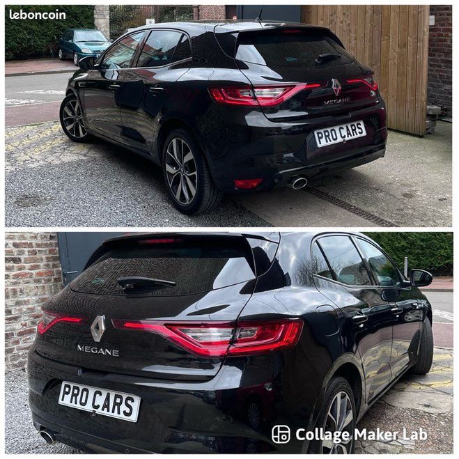 Renault Megane 1,6 dCi Noir de 2016
