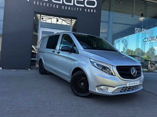 Mercedes Vito 116d Dubbel Cabine - GPS - Led - Trekh - Gris Zilver de 