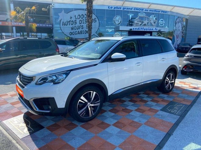 Peugeot 5008 BlueHDi 130 EAT8 ALLURE 7PL Blanc de 2019