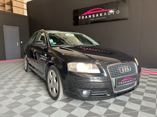 Audi A3 Sportback 2.0 TDI 170 Ambition DPF S-Tro Noir de 2007