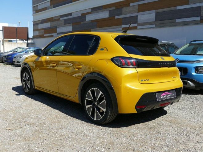 Peugeot 208 ELECTRIQUE 136 Ch GT LINE Jaune de 2020
