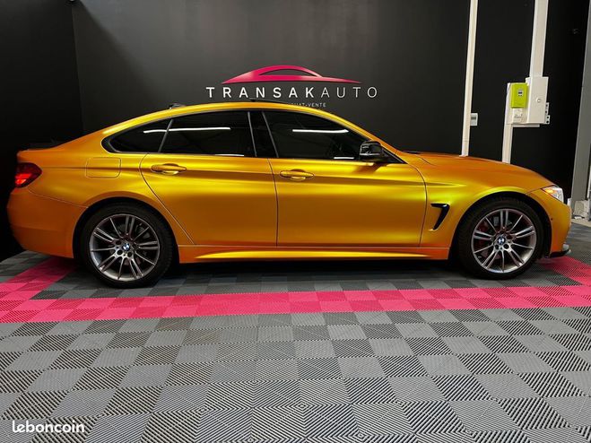 BMW Serie 4 Gran Coupe F36 LCI 435d xDrive 313 ch BV Jaune de 2016