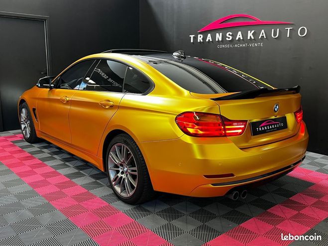 BMW Serie 4 Gran Coupe F36 LCI 435d xDrive 313 ch BV Jaune de 2016
