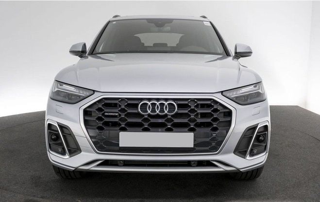 Audi Q5 50 TFSIe 299 S tronic 7 Quattro S line T Argent Fleuret de 2021