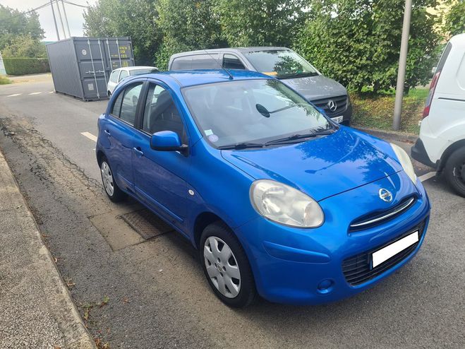 Nissan Micra 1.2 80 ACCENTA  4 CV Bleu de 2012