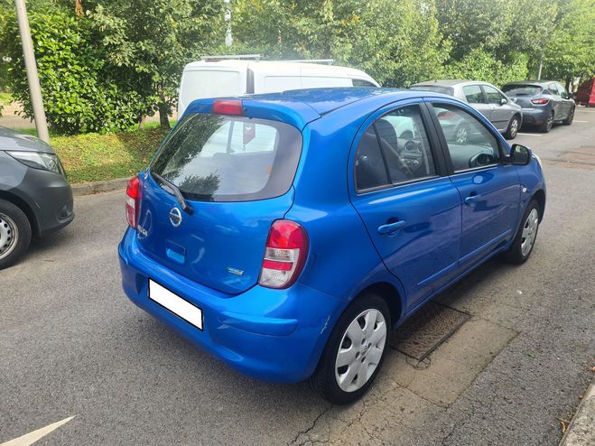 Nissan Micra 1.2 80 ACCENTA  4 CV Bleu de 2012