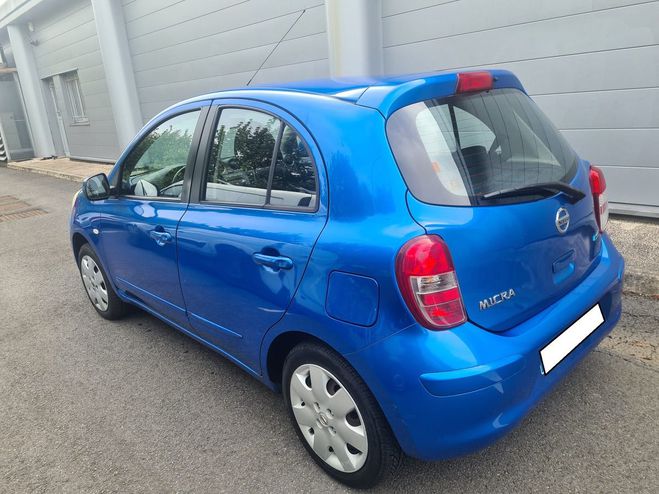 Nissan Micra 1.2 80 ACCENTA  4 CV Bleu de 2012
