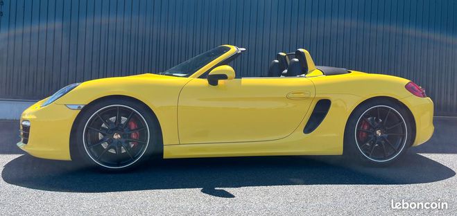 Porsche Boxster 981 S PDK Jaune de 2014