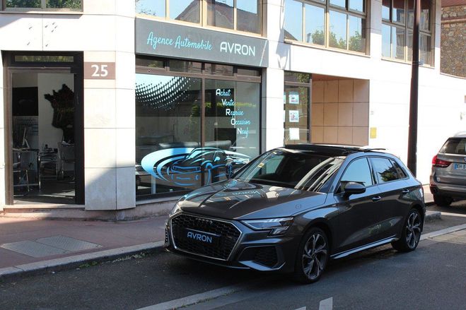 Audi A3 IV (2) SPORTBACK 2.0 35 TDI 150 S LINE S Gris Mtallis de 2023