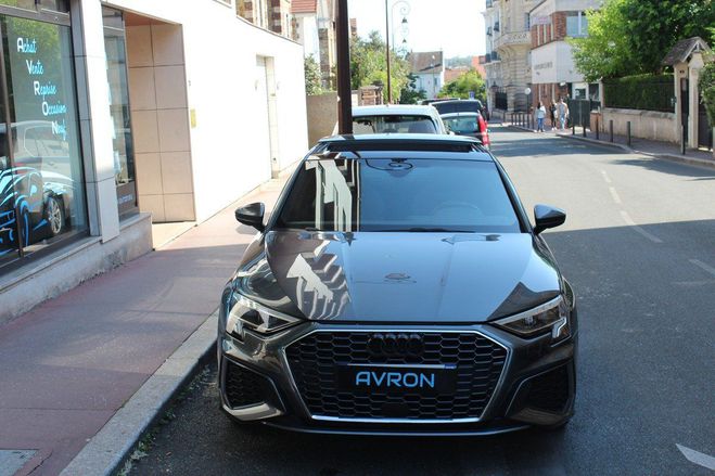 Audi A3 IV (2) SPORTBACK 2.0 35 TDI 150 S LINE S Gris Mtallis de 2023