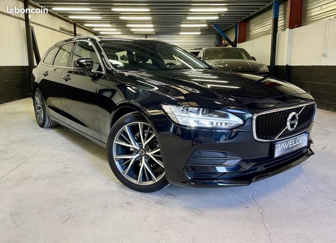 Volvo V90 II D4 2.0 Diesel 190 ch Geartronic 8 Bus Noir de 2019