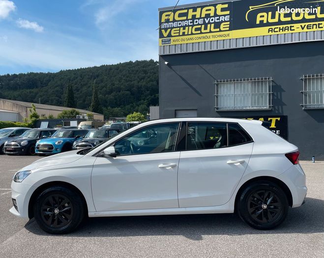 Skoda Fabia 1.0 tsi 95 cv garantie Blanc de 2022