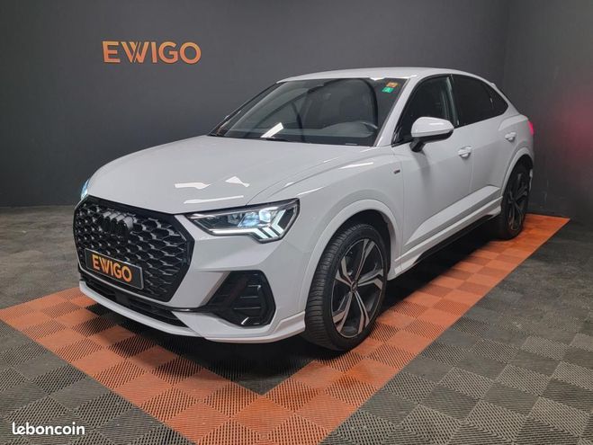 Audi Q3 Sportback 2.0 35 TDI 150ch S-LINE S-TRON Blanc de 2021