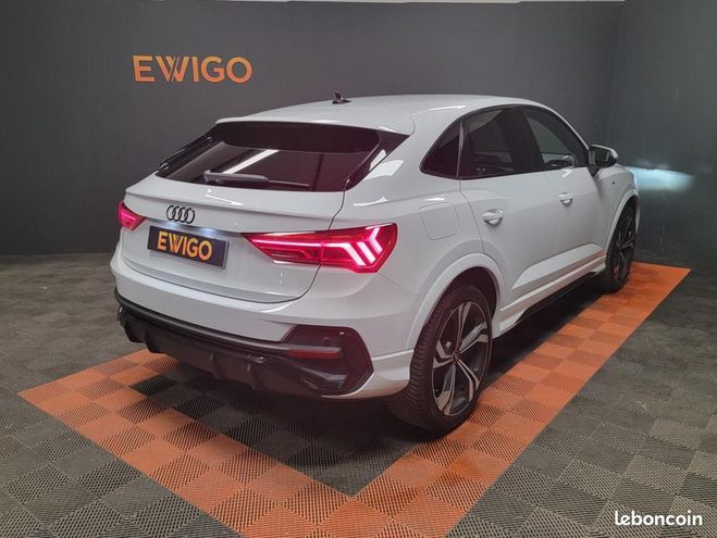 Audi Q3 Sportback 2.0 35 TDI 150ch S-LINE S-TRON Blanc de 2021