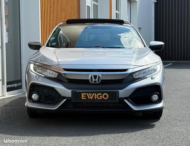 Honda Civic 1.5 180Cv PRESTIGE NAVI CVT BVA ANDROID  Gris de 2017