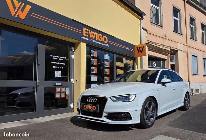Audi A3 Sportback 2.0 TDI 150 S-LINE GARANTIE 6  Blanc de 2015