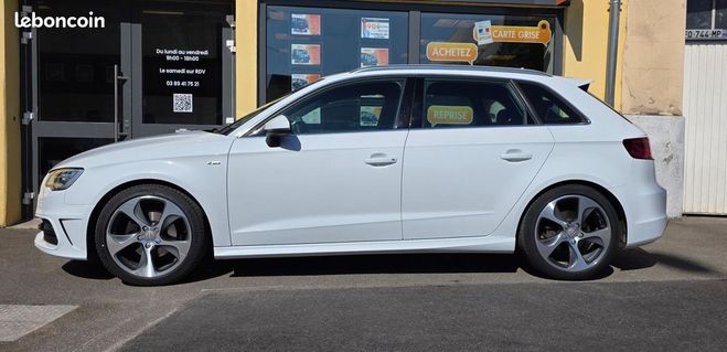 Audi A3 Sportback 2.0 TDI 150 S-LINE GARANTIE 6  Blanc de 2015