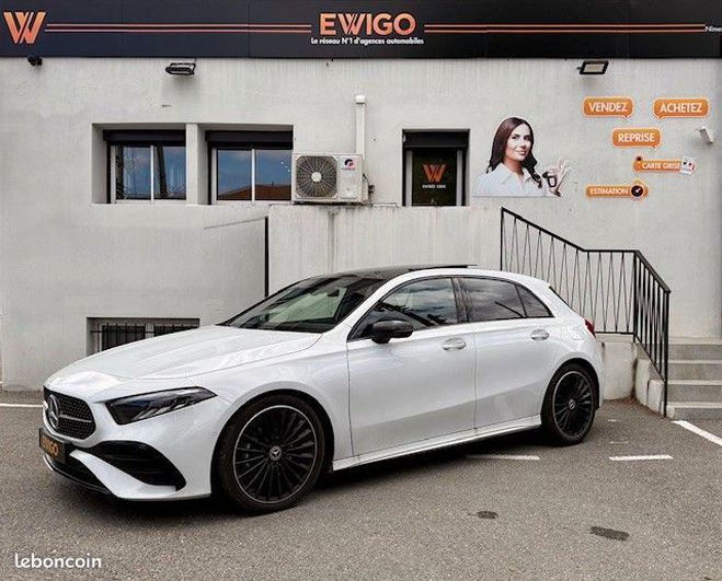 Mercedes Classe A 180 136ch AMG Line 7G-DCT   TOIT OUVRANT Blanc de 2023