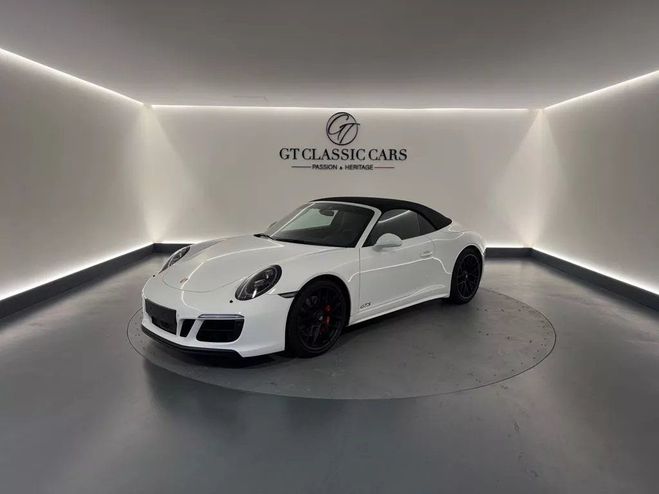 Porsche 911 991 2 CABRIOLET 3.0 450 CARRERA GTS Blanc de 2018
