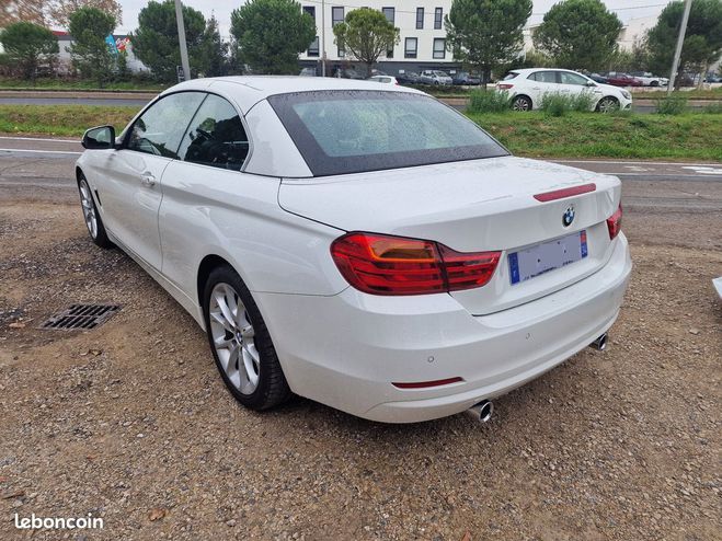 BMW Serie 4 Cabriolet I (F33) 435iA 306ch Luxury Blanc de 2014