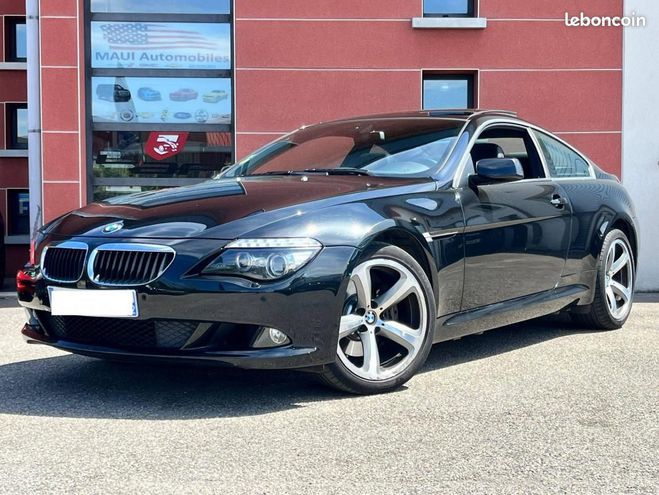 BMW Serie 6 630 1ere main Franaise e63 Noir de 2009