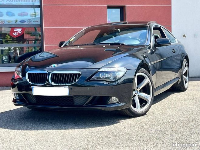 BMW Serie 6 630 1ere main Franaise e63 Noir de 2009