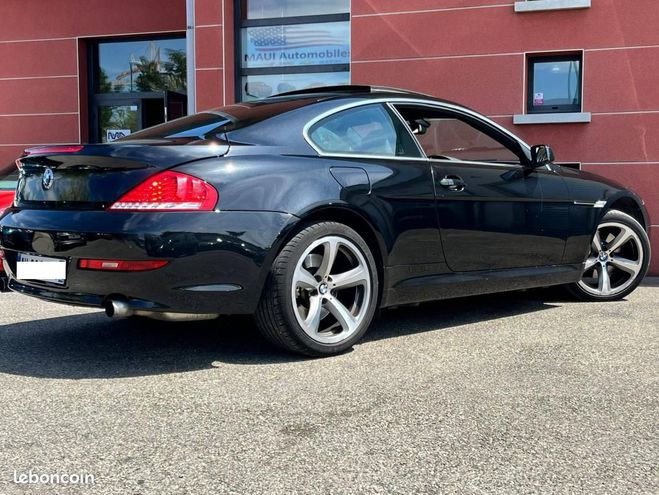 BMW Serie 6 630 1ere main Franaise e63 Noir de 2009