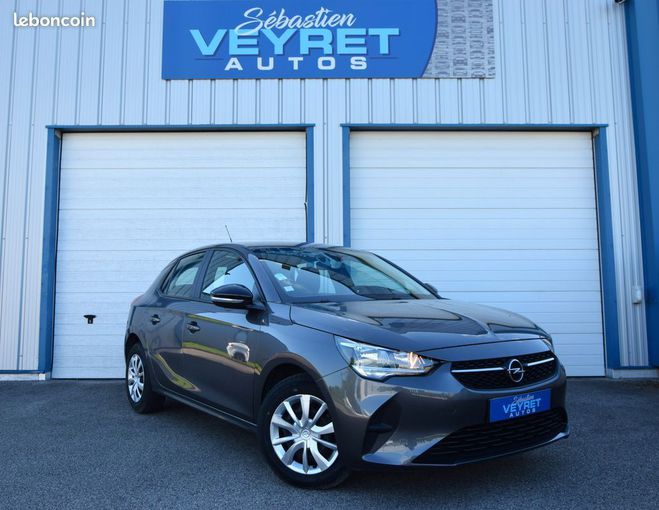 Opel Corsa 1.2 75 EDITION 26436 kms Suivi COURROIE  Gris de 2020