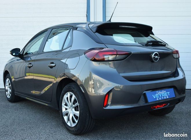 Opel Corsa 1.2 75 EDITION 26436 kms Suivi COURROIE  Gris de 2020