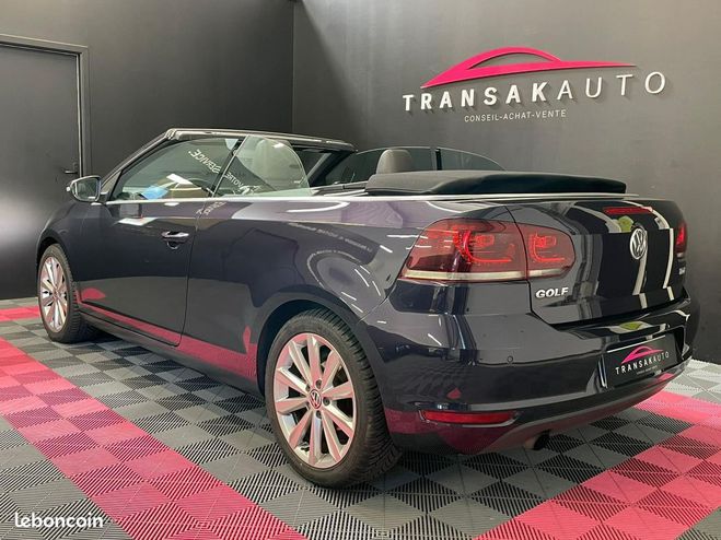 Volkswagen Golf CABRIOLET 1.6 TDI 105 FAP Carat Edition  Violet de 2011