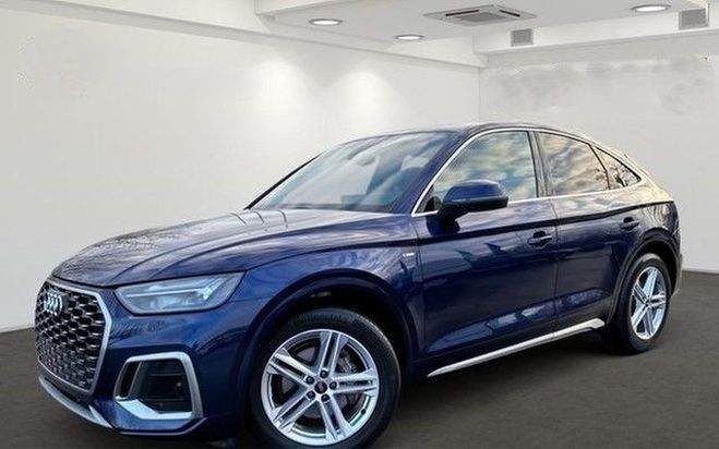 Audi Q5 Sportback 35 TDI 163 S tronic 7 S line Bleu Navarre de 2022