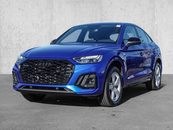 Audi Q5 Sportback 50 TFSIe 299 S tronic 7 Quattr Bleu de 2021