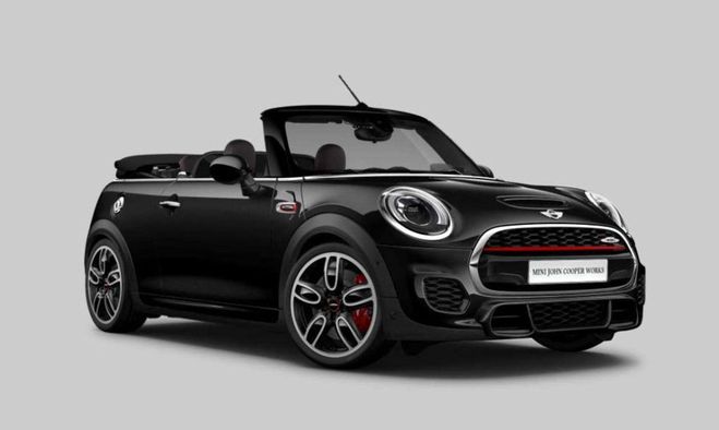 Mini Cooper John Works Cabrio 2.0 AS JCW Noir Mtallis de 