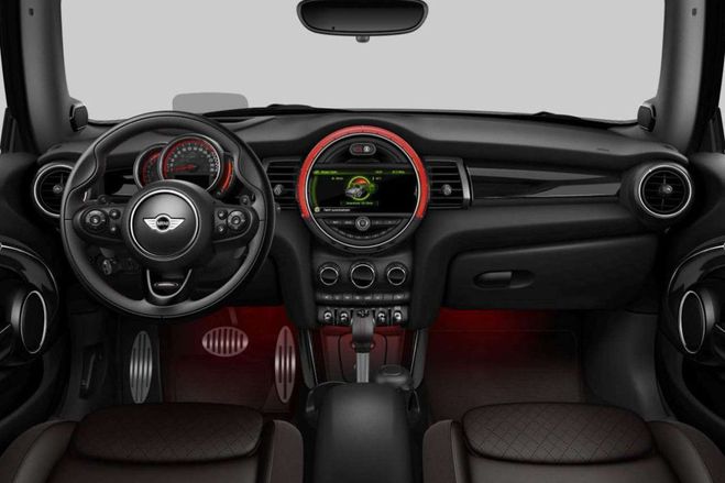 Mini Cooper John Works Cabrio 2.0 AS JCW Noir Mtallis de 