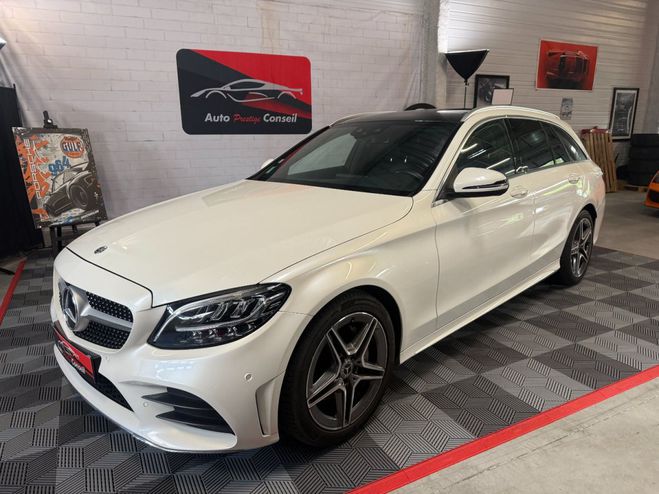 Mercedes Classe C 200 9G-Tronic AMG Line BLANC de 2018