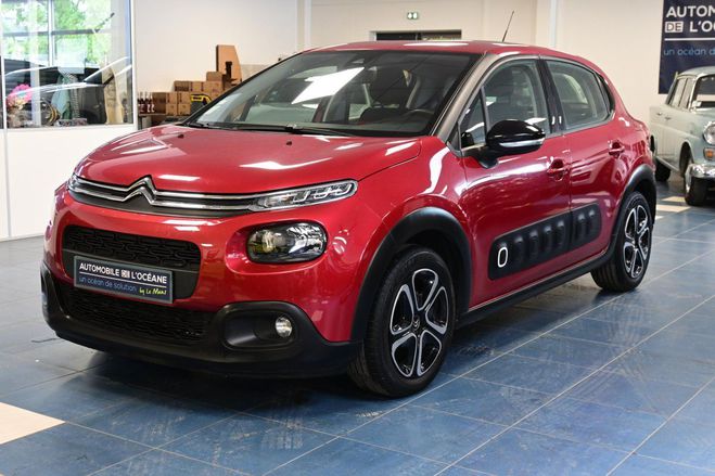 Citroen C3 PureTech 82 Shine Rouge de 2018