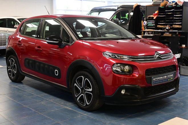 Citroen C3 PureTech 82 Shine Rouge de 2018