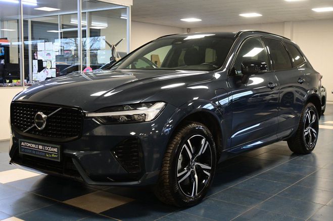 Volvo XC60 T6 Recharge AWD 253 ch   145 Geartronic  Bleu de 2022