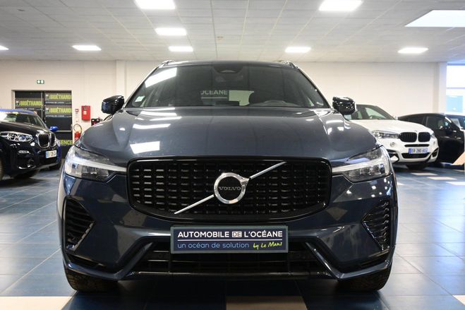 Volvo XC60 T6 Recharge AWD 253 ch   145 Geartronic  Bleu de 2022
