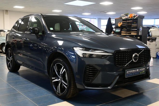 Volvo XC60 T6 Recharge AWD 253 ch   145 Geartronic  Bleu de 2022